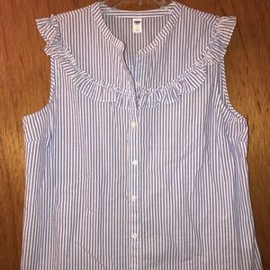 Old Navy sleeveless blouse (size L)